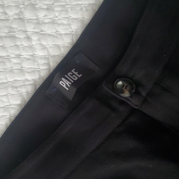 Paige Black Skinny Pants 30 - Picture 2 of 7